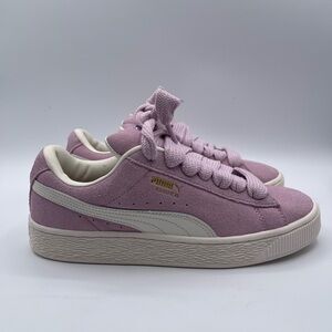 Puma Suede XL 39764808 Womens Pink Suede Lifestyle Sneakers Shoes Size 8.5